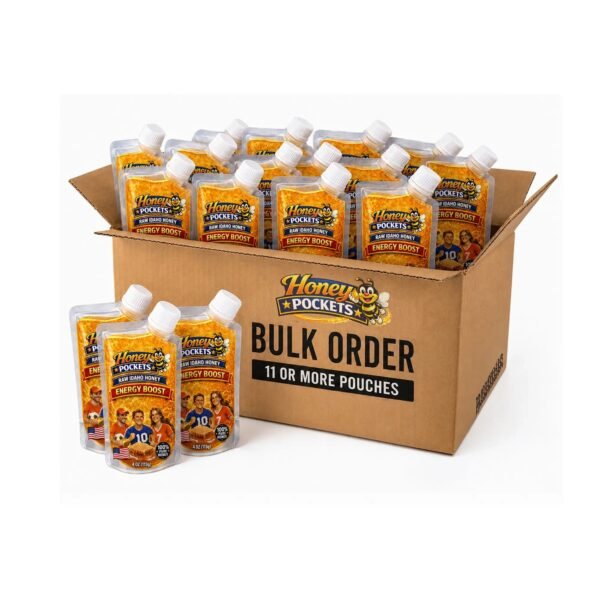 Honey B Pockets: Energy Boost – Bulk Order + FREE SHIPPING