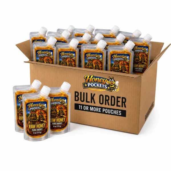 Honey B Pockets™ Raw Honey – Fire & Rescue Edition – Bulk Order